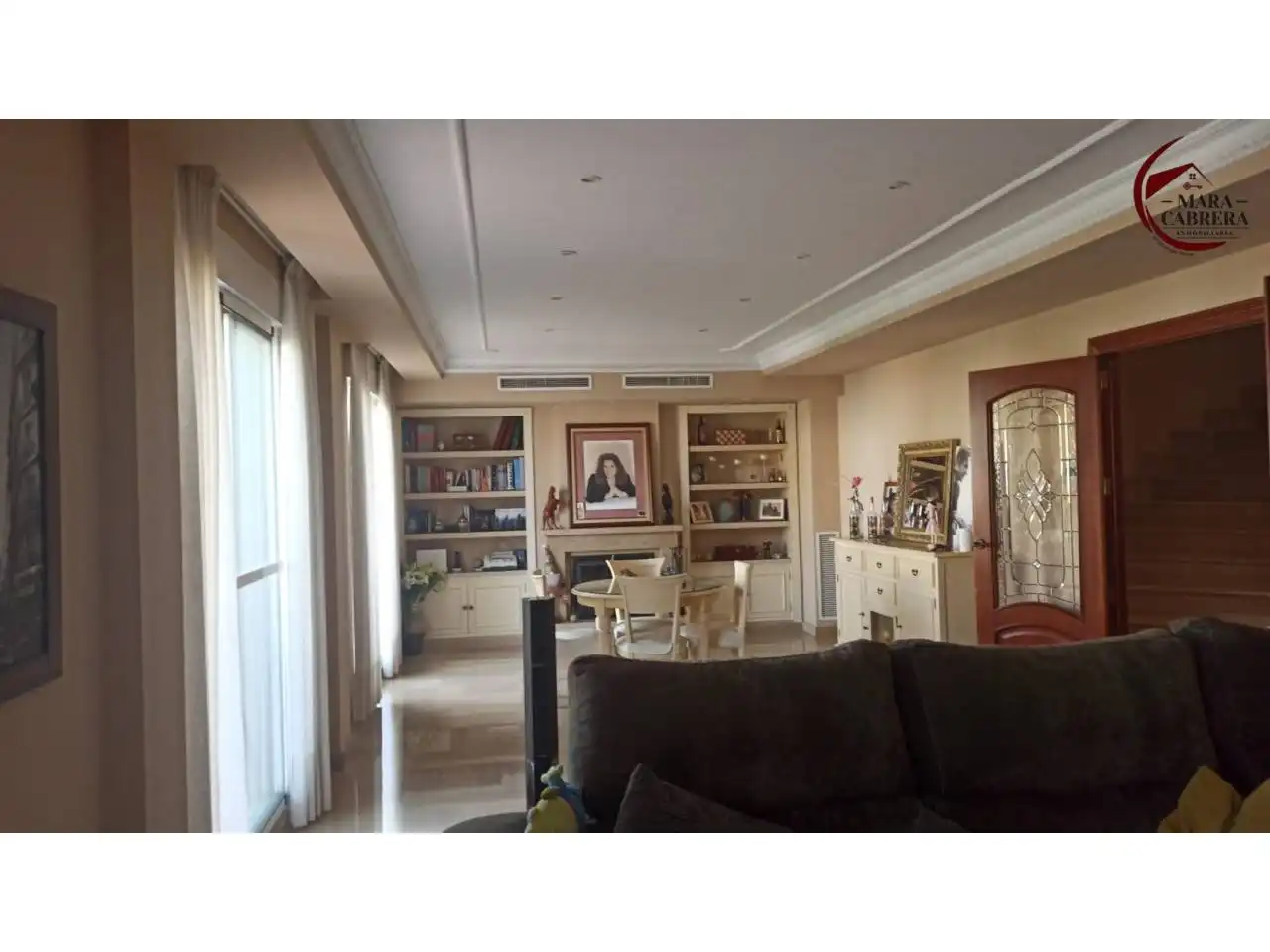 Sala d'estar de Casa adosada en venda en Almoines amb Aire condicionat, Calefacció i Parquet