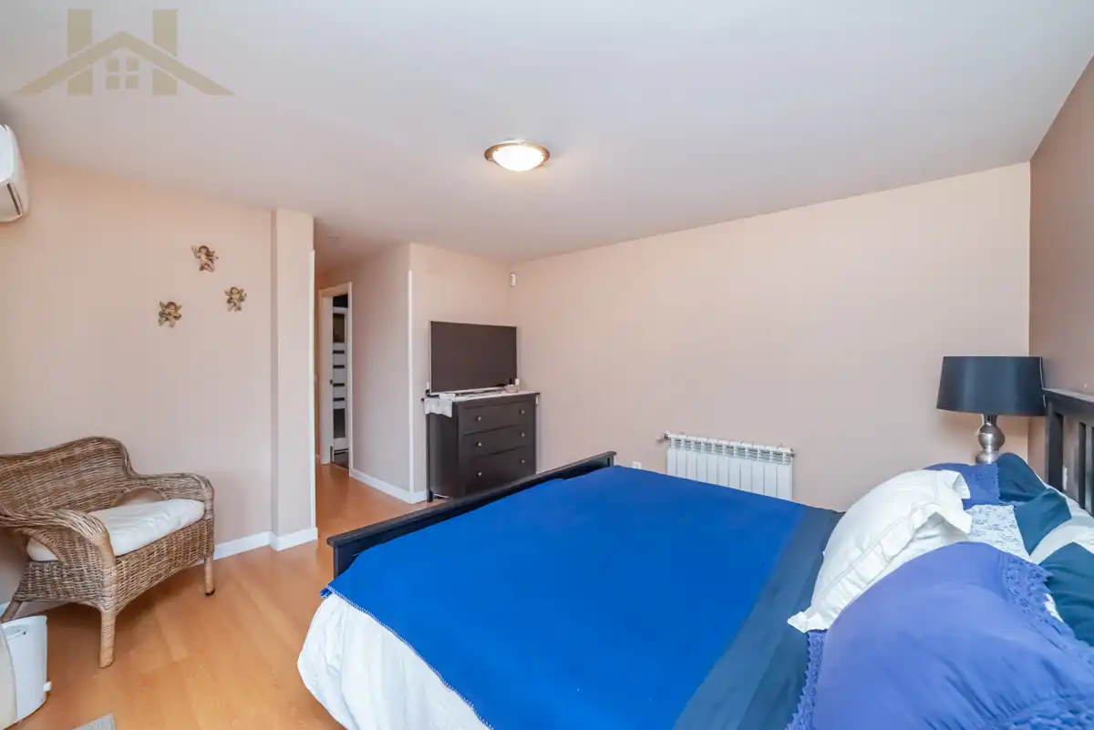 Bedroom of Houses for sale in El Álamo  with Air Conditioner, Heating and Private garden