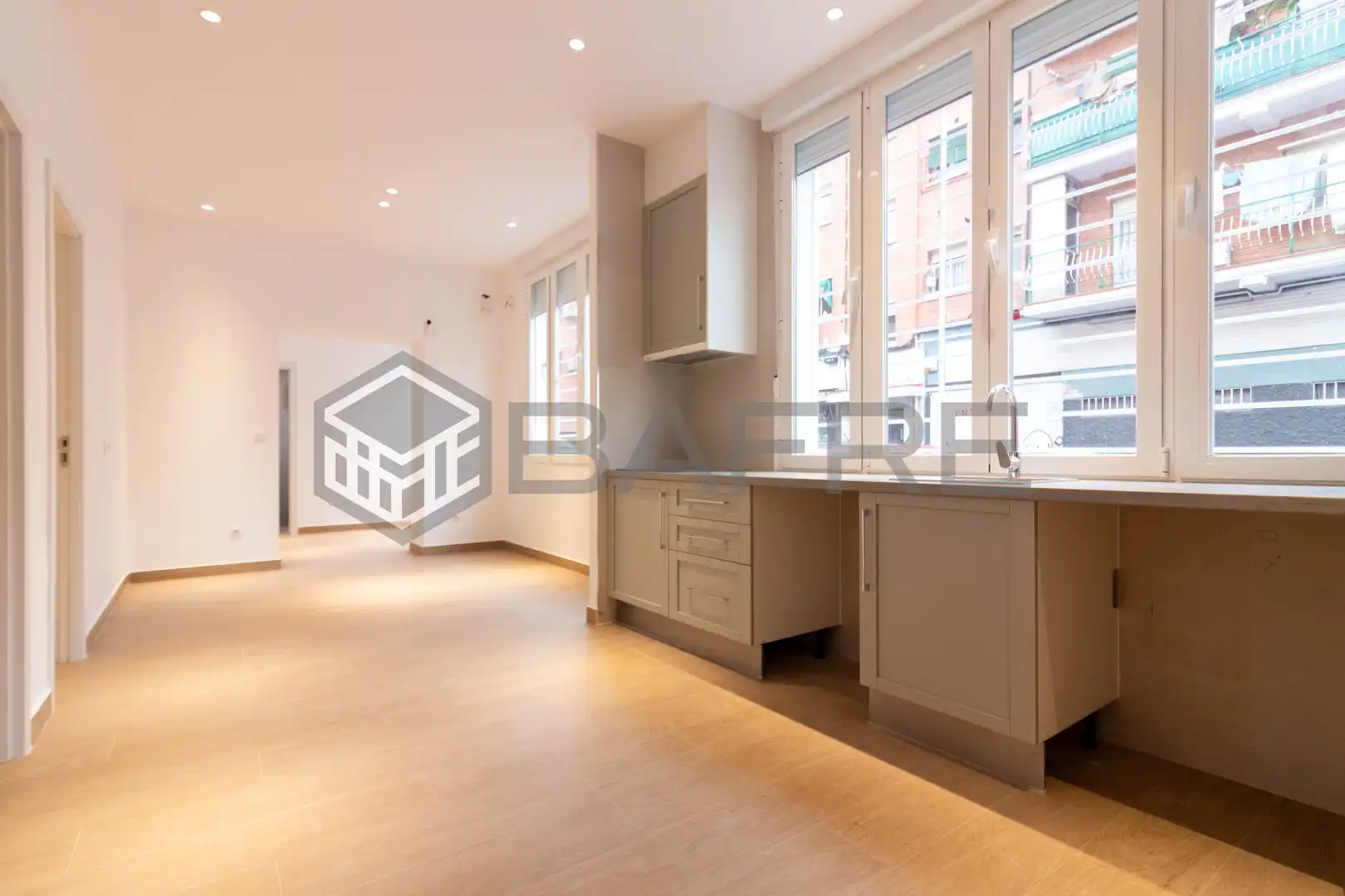 Exterior view of Flat for sale in  Madrid Capital  with Air Conditioner and Heating