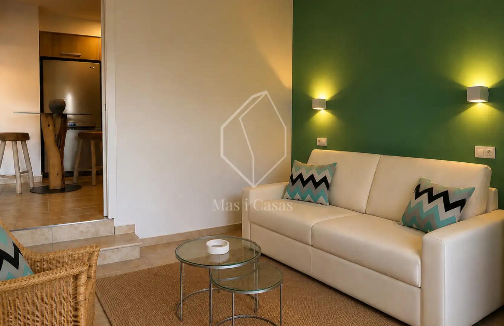 Sala d'estar de Apartament en venda en L'Escala amb Aire condicionat, Calefacció i Terrassa