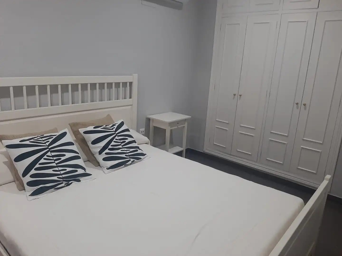 Bedroom of Flat for rent in Villaverde del Río  with Air Conditioner, Parquet flooring and Furnished