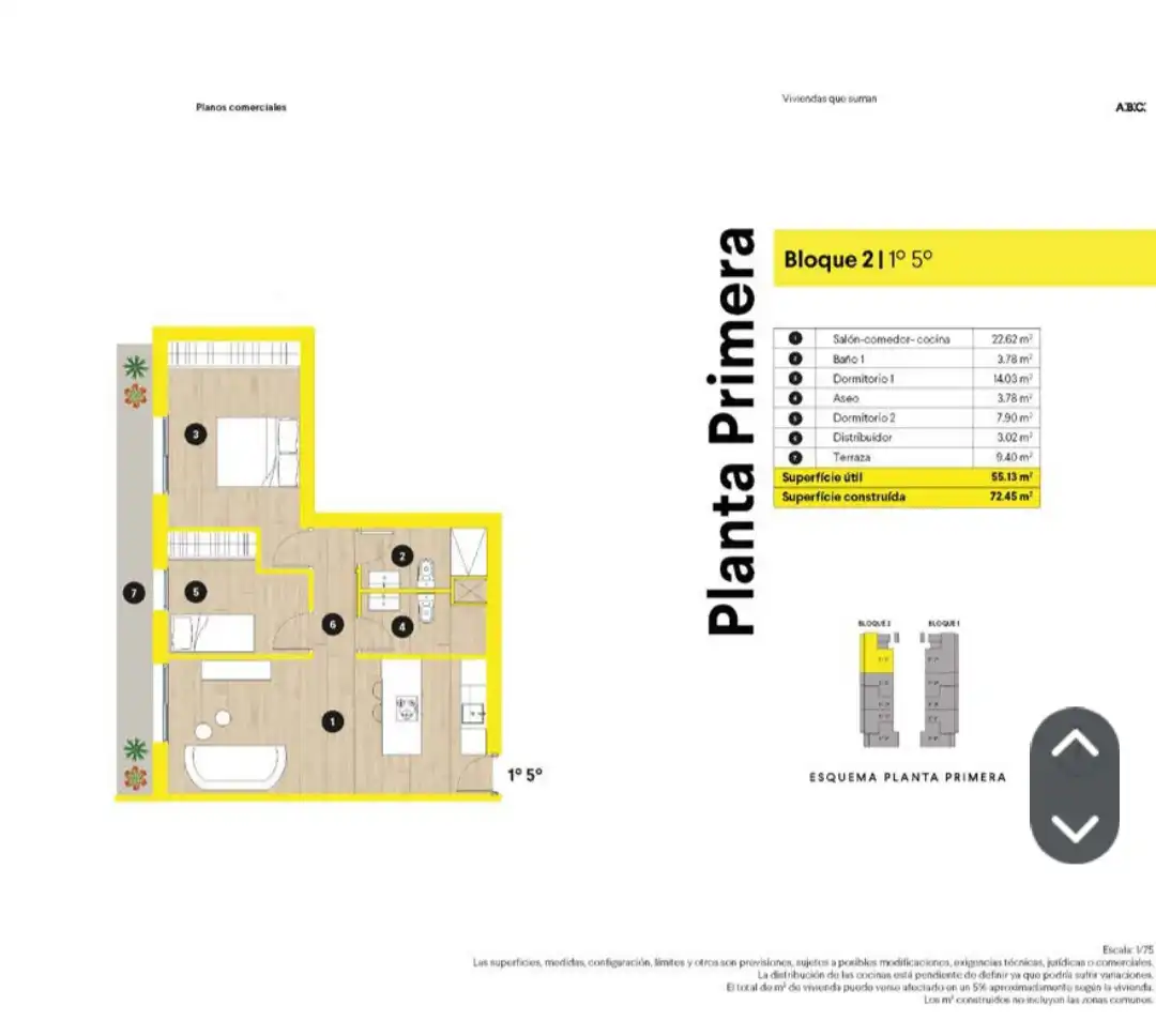 Apartament amb terrassa en venda a Sant Antoni de Portmany, imagen 15