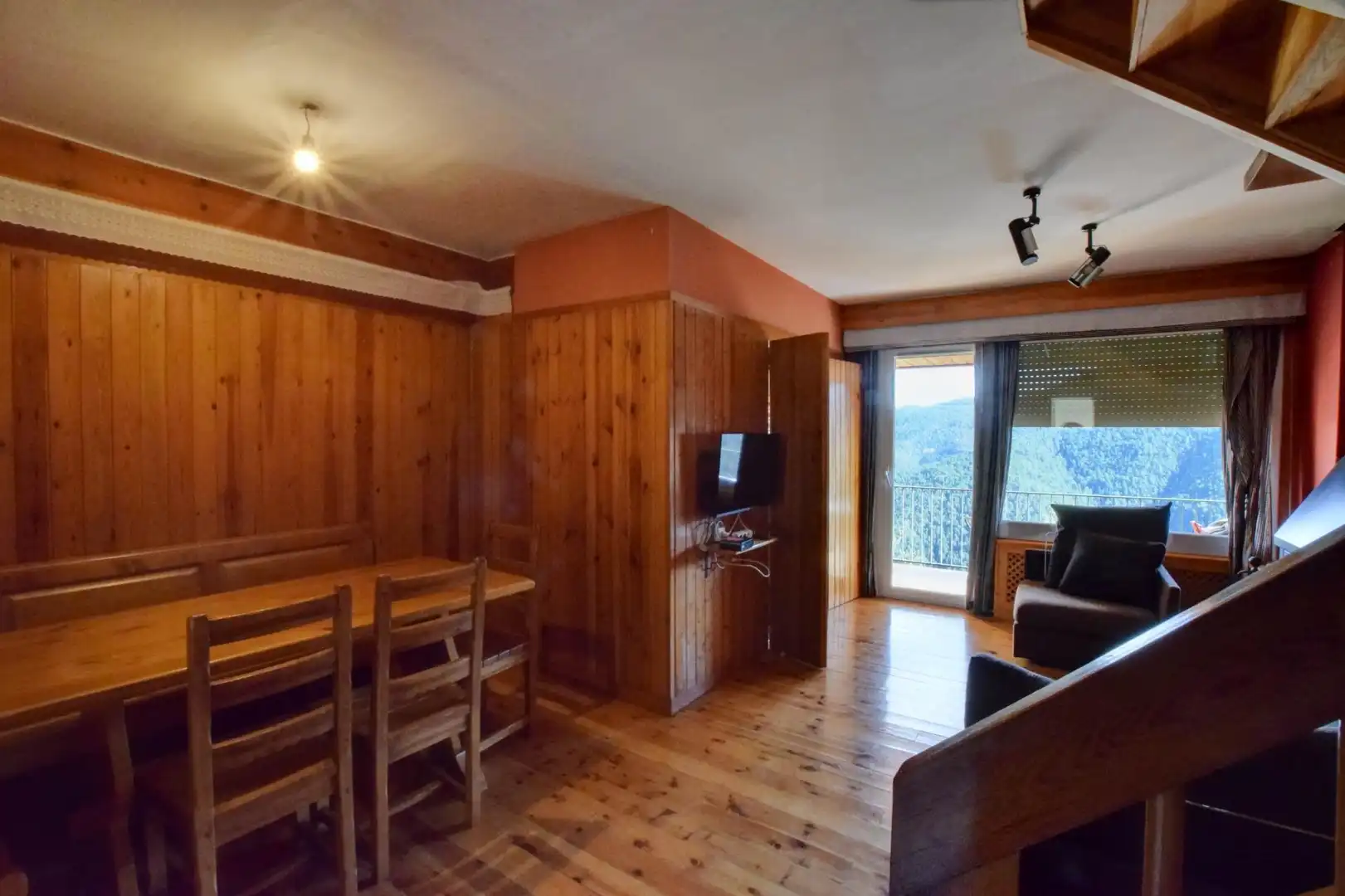Sala de estar de Apartamento en venta en Alp con Aire acondicionado, Calefacción y Terraza