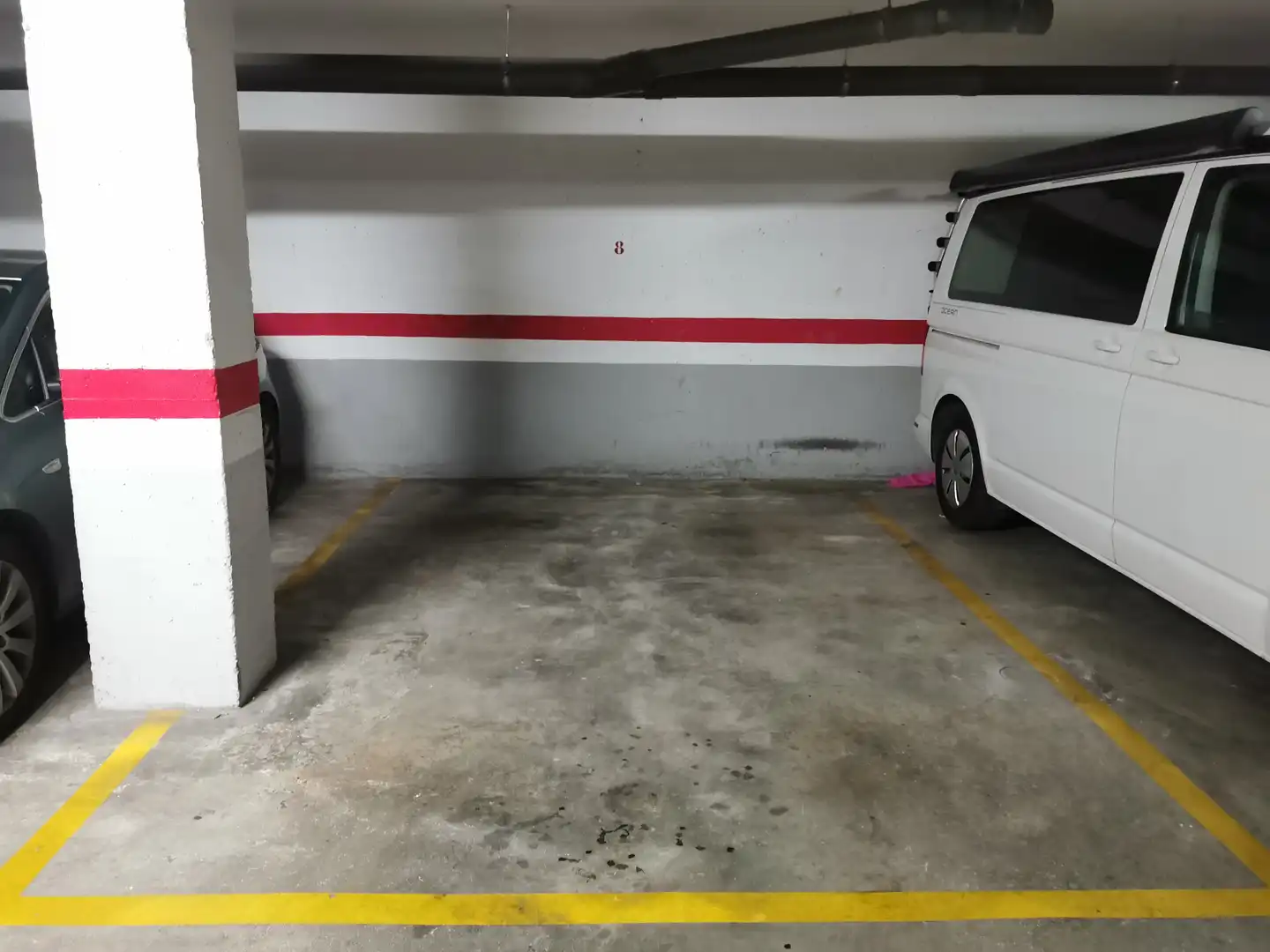Parkplatz von Wohnung zur Miete in Málaga mit Klimaanlage, Heizung und Möbliert
