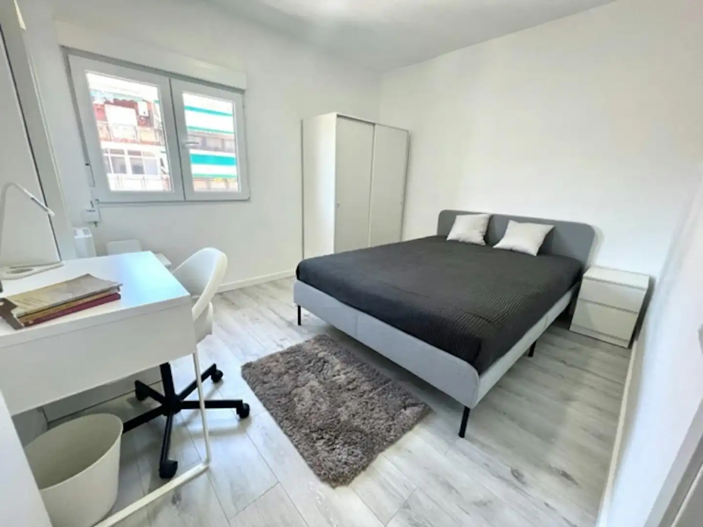 Schlafzimmer von Wohnung zur untervermieten in Getafe mit Heizung und Waschmaschine