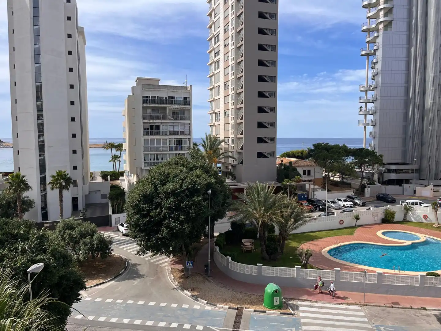 Vista exterior de Apartamento en venta en Calpe / Calp con Aire acondicionado, Calefacción y Terraza