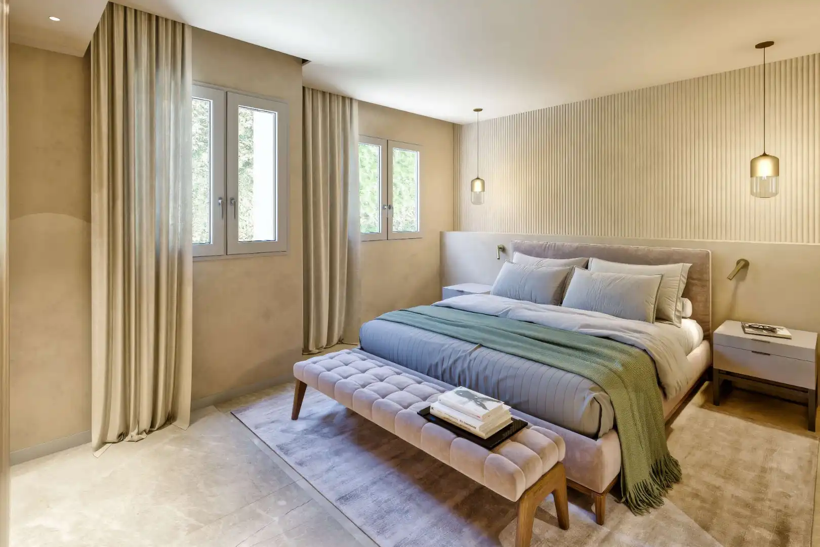 Dormitori de Apartament en venda en  Palma de Mallorca amb Aire condicionat, Calefacció i Terrassa