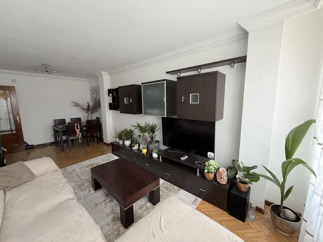 Living room of Flat for sale in Torrejón de Ardoz  with Air Conditioner, Heating and Parquet flooring