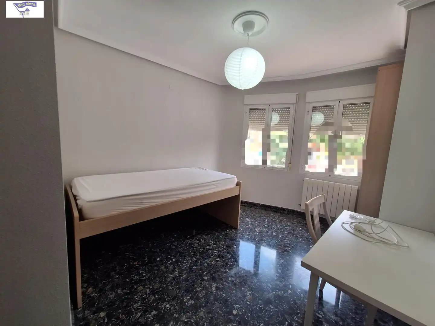 Schlafzimmer von Wohnung zur untervermieten in Albacete mit Heizung