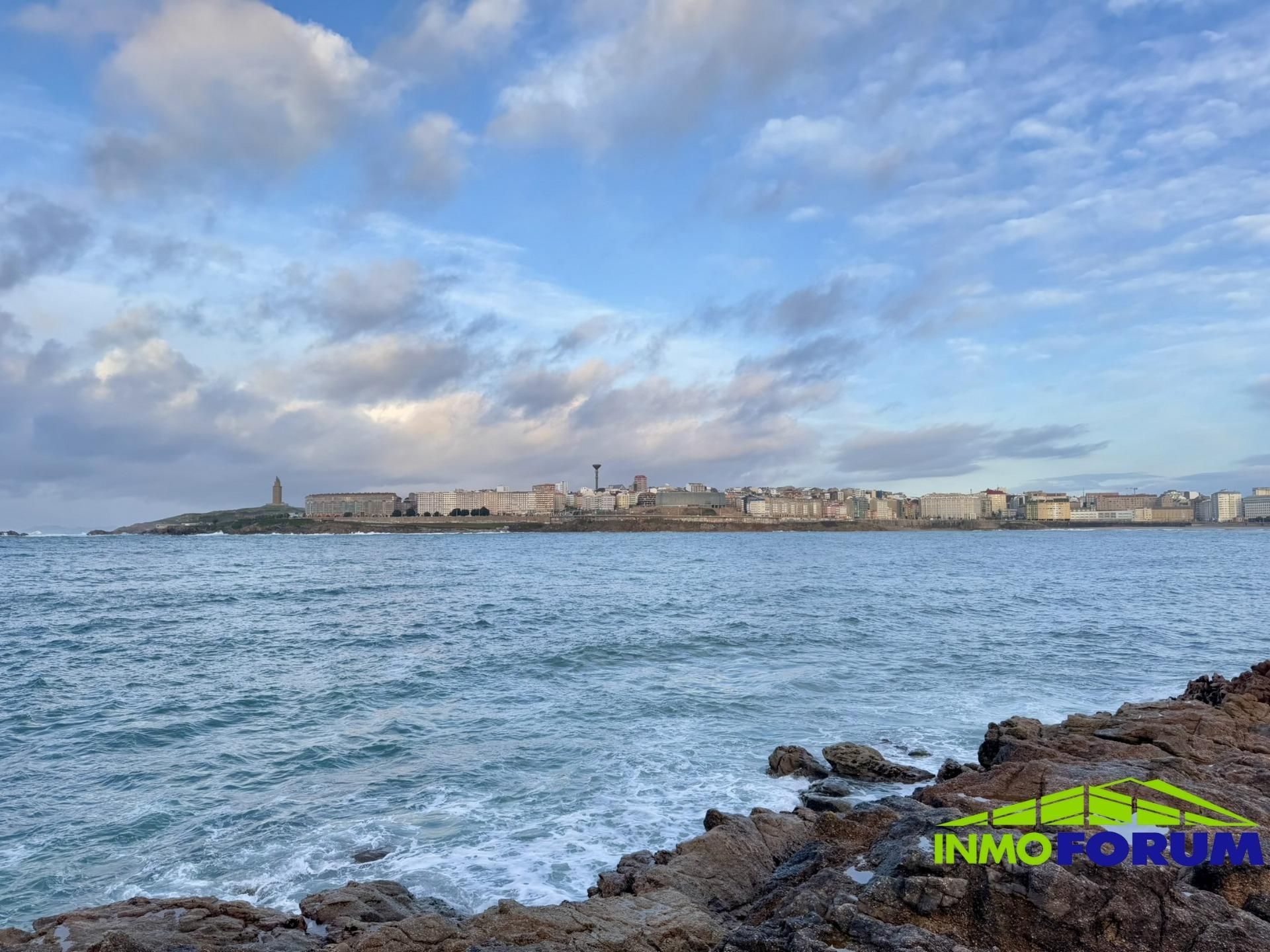 Vista exterior de Loft en venda en A Coruña Capital 