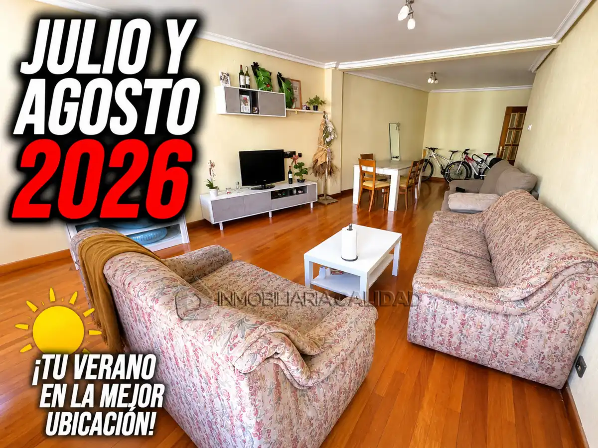 Sala de estar de Piso de alquiler en Burgos con Calefacción y Amueblado