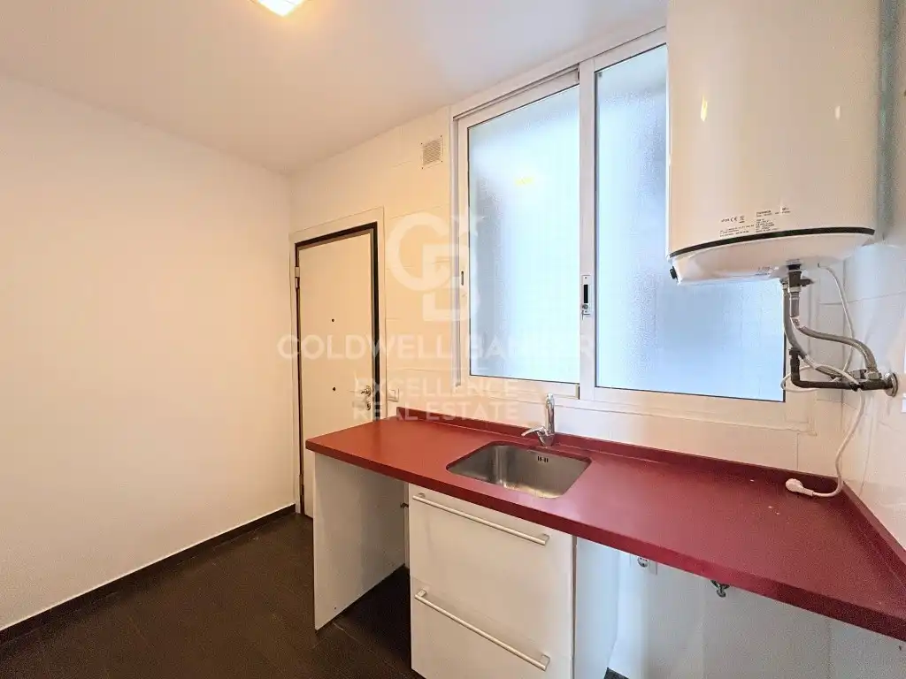 Cocina de Piso de alquiler en Valencia con Terraza