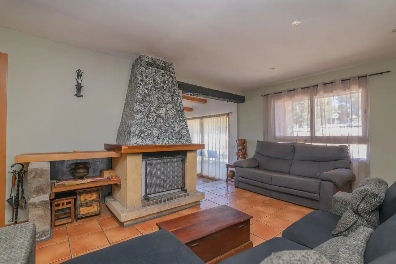 Sala de estar de Casa o chalet en venta en Fonollosa con Aire acondicionado, Jardín privado y Terraza