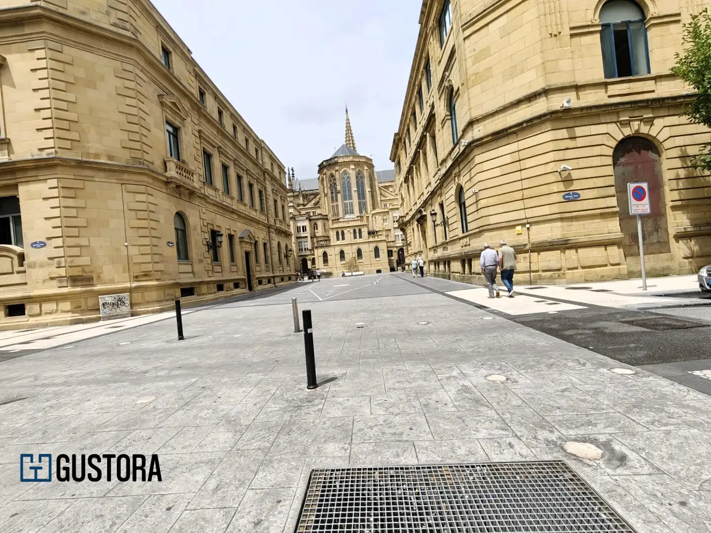 Außenansicht von Wohnung zum Verkauf in Donostia - San Sebastián  mit Klimaanlage, Parkett und Möbliert