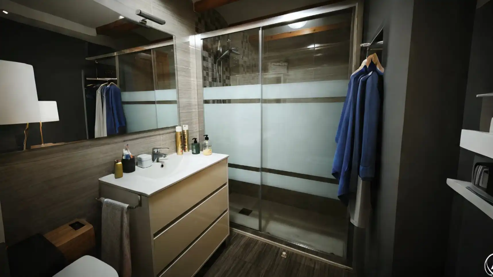 Badezimmer von Wohnung zum Verkauf in Guardamar del Segura mit Schwimmbad, Möbliert und Ofen