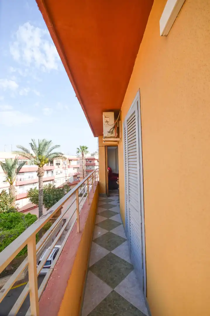 Terrasse von Wohnung zum Verkauf in Benahadux mit Klimaanlage, Heizung und Terrasse