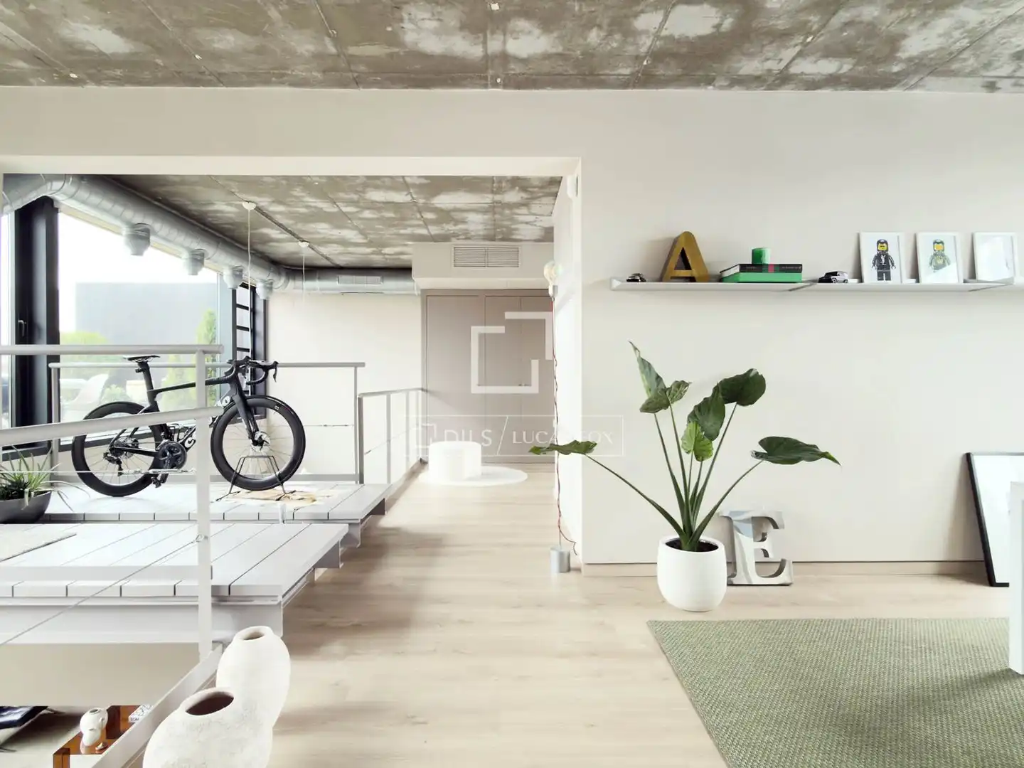 Sala d'estar de Loft en venda en Madrid amb Aire condicionat, Calefacció i Parquet