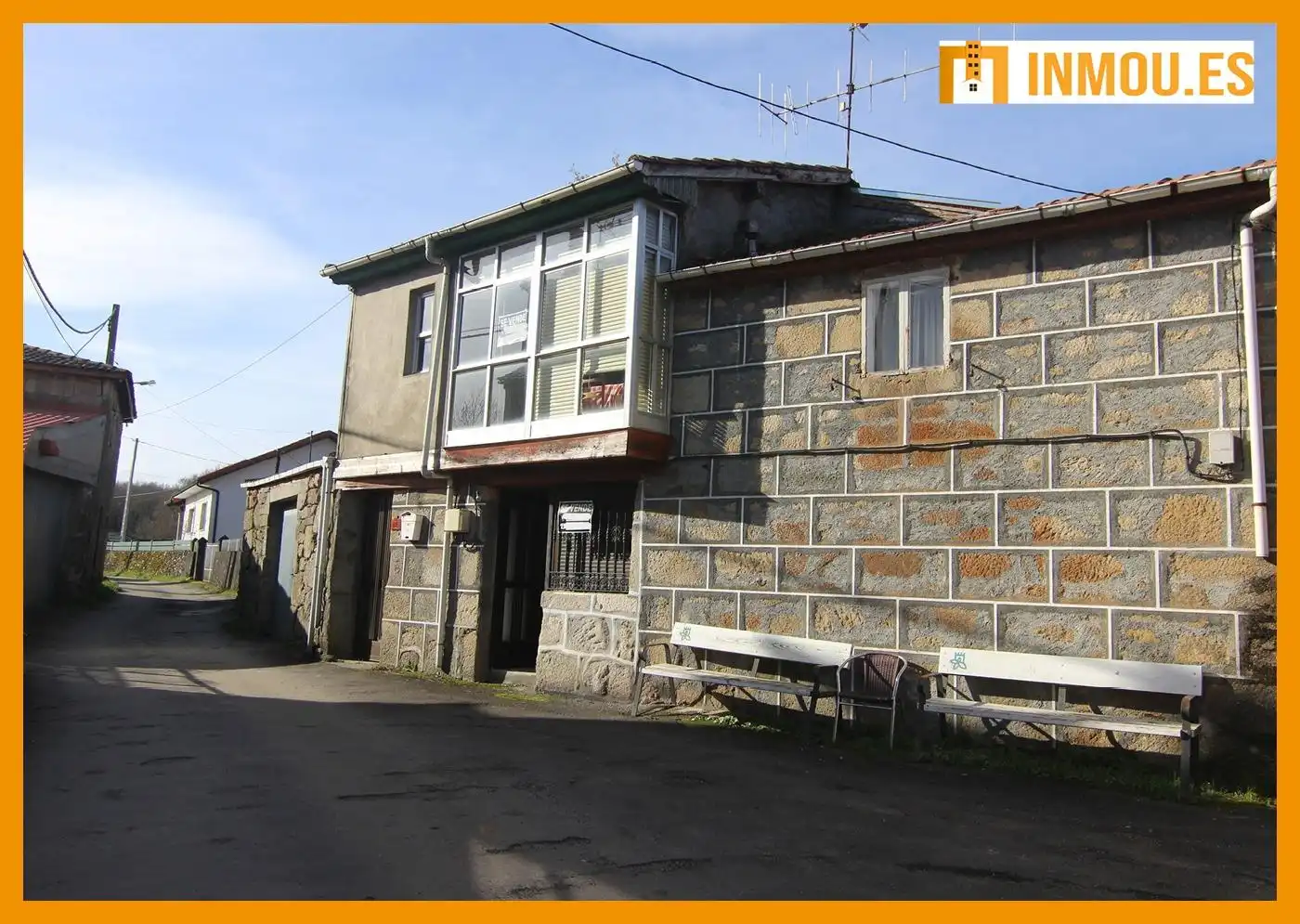 Vista exterior de Casa o chalet en venta en Maceda con Jardín privado