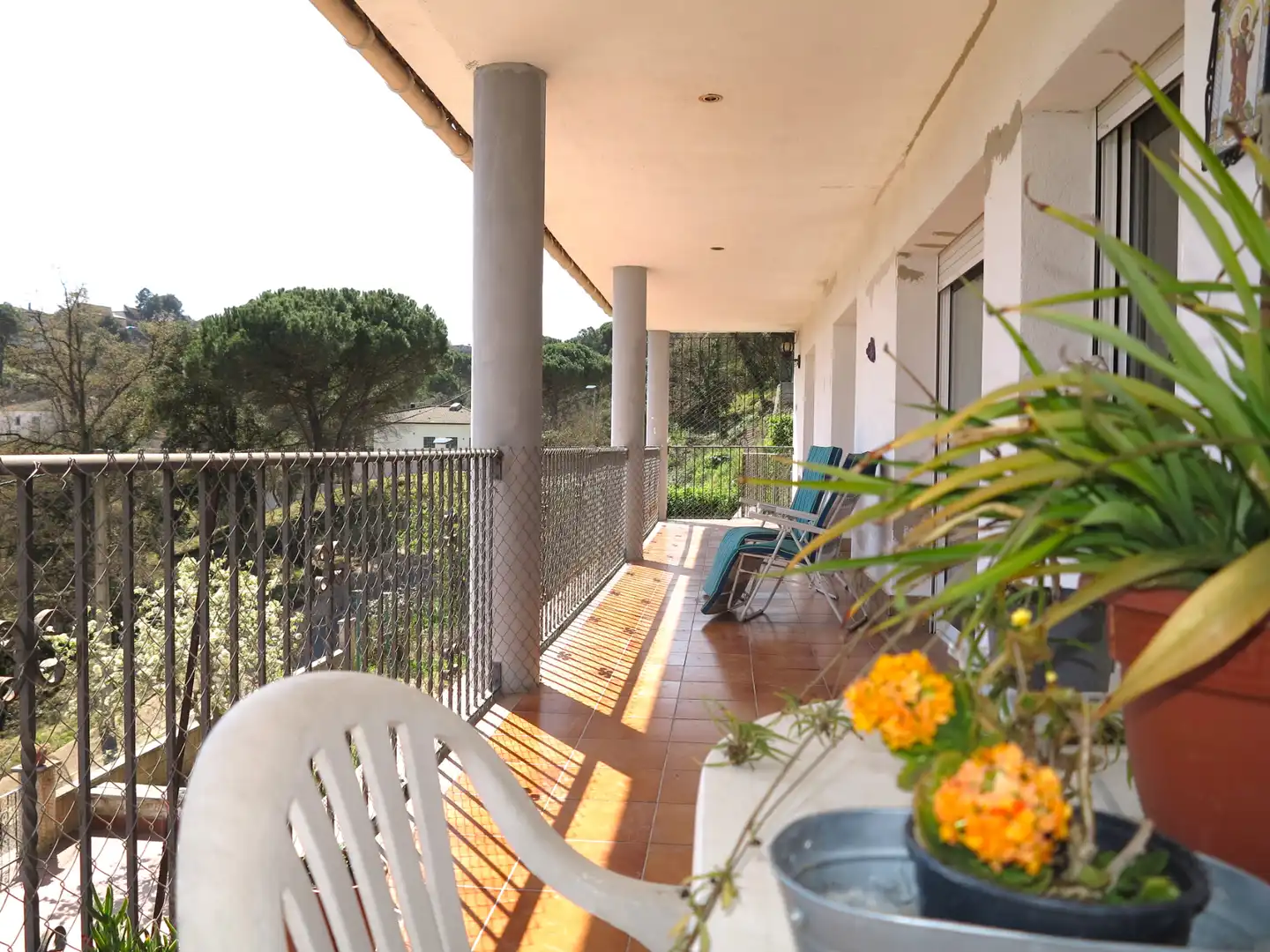 Terraza de Casa o chalet en venta en Blanes con Aire acondicionado, Jardín privado y Terraza