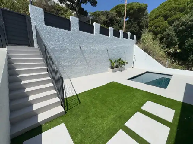 Terrace of Houses for sale in Sant Pol de Mar  with Air Conditioner, Private garden and Terrace