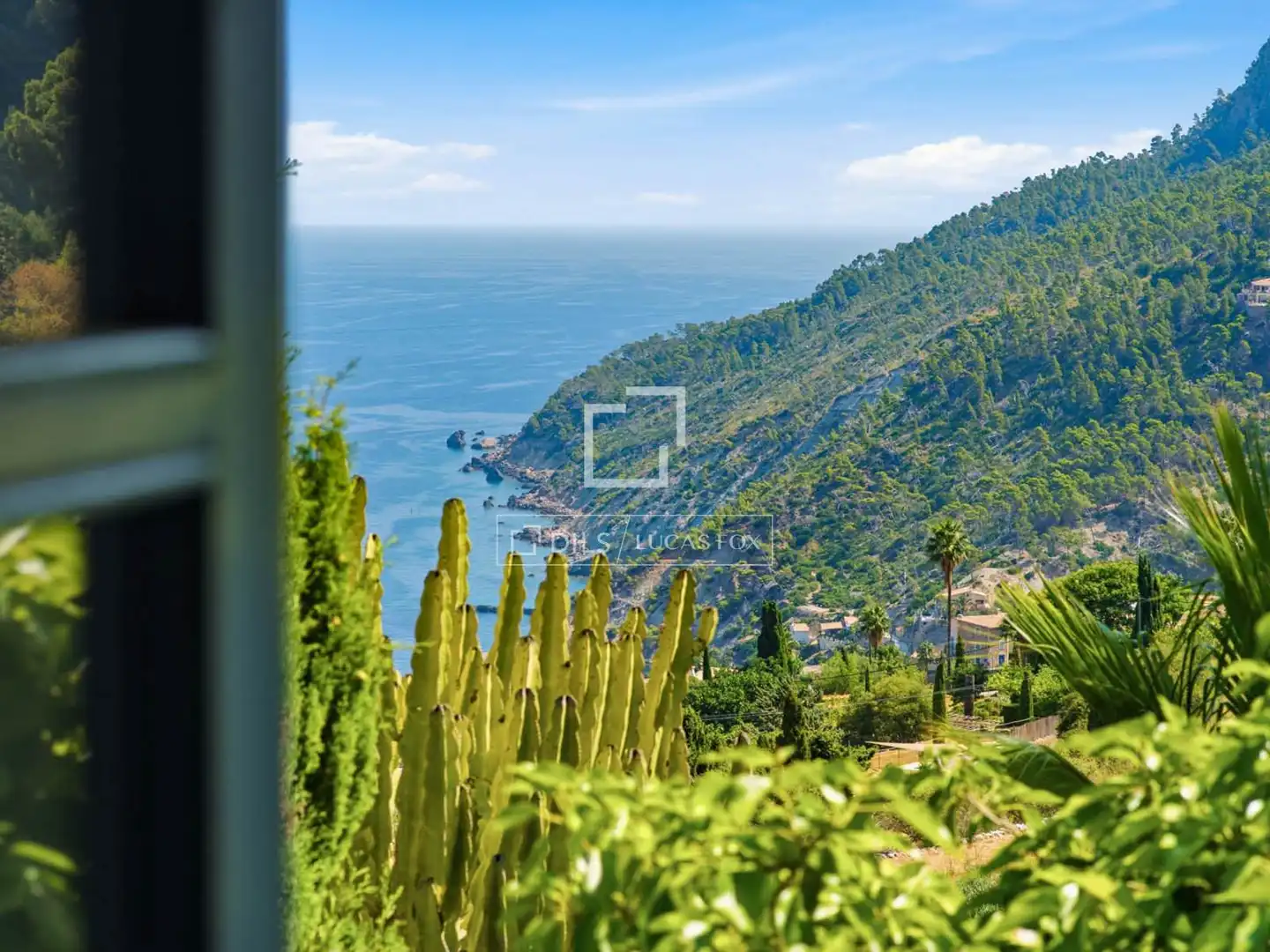 Vista exterior de Finca rústica en venta en Banyalbufar con Jardín privado y Piscina