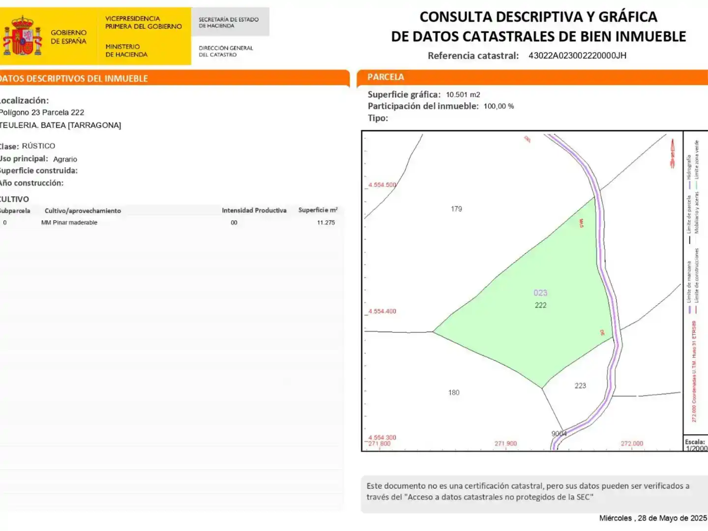 Piso en venta en Batea