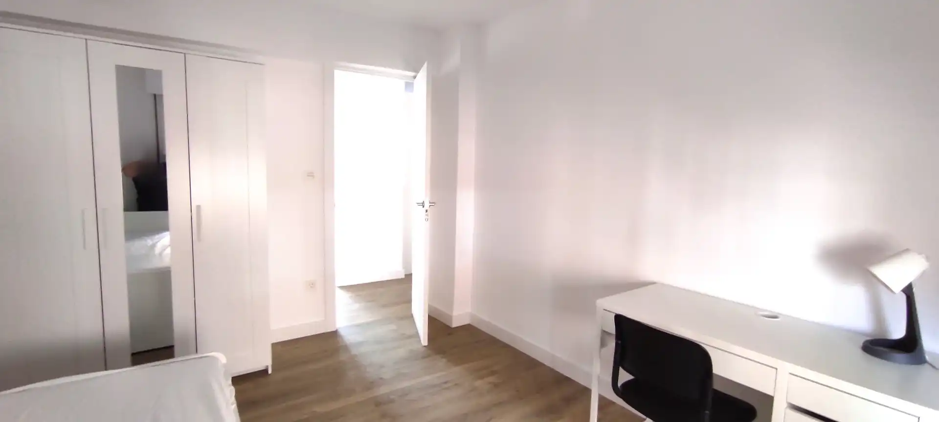 Schlafzimmer von Wohnung zur Miete in Valle de Trápaga-Trapagaran mit Heizung, Möbliert und Ofen
