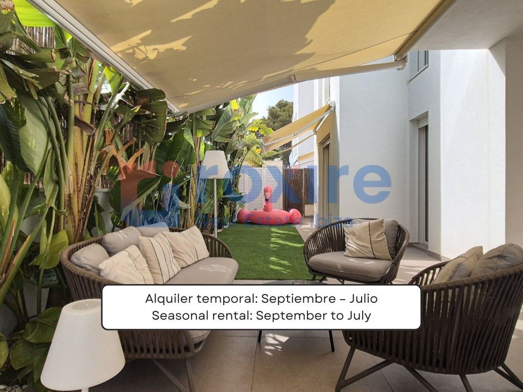 Terrace of Planta baja to rent in Sant Antoni de Portmany  with Air Conditioner, Heating and Terrace