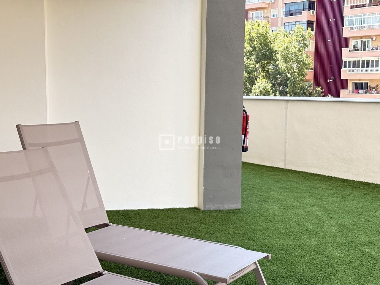 Terrace of Flat to rent in Málaga Capital  with Air Conditioner, Heating and Terrace