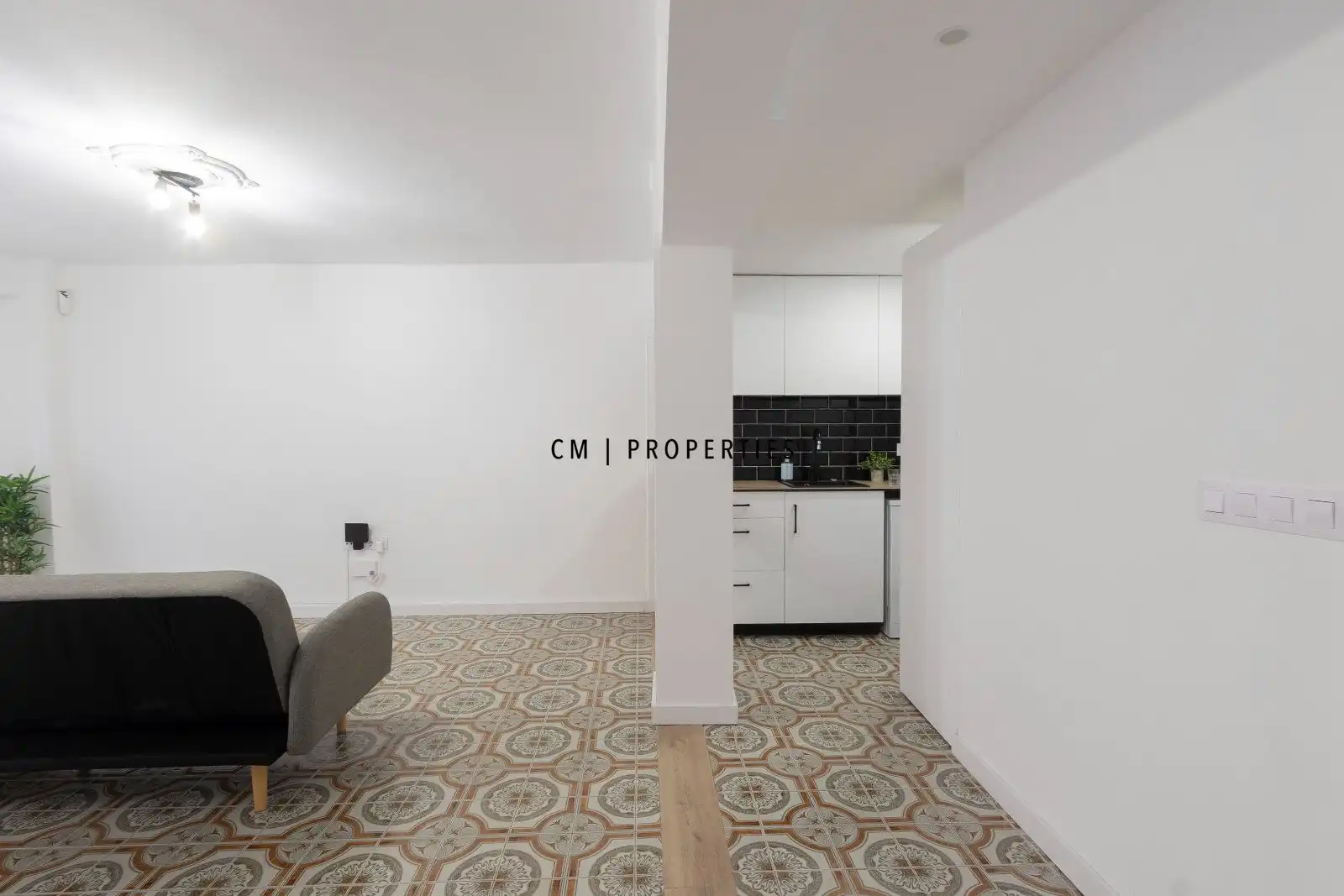 Wohnung zur Miete in Valencia mit Klimaanlage, Heizung und Terrasse