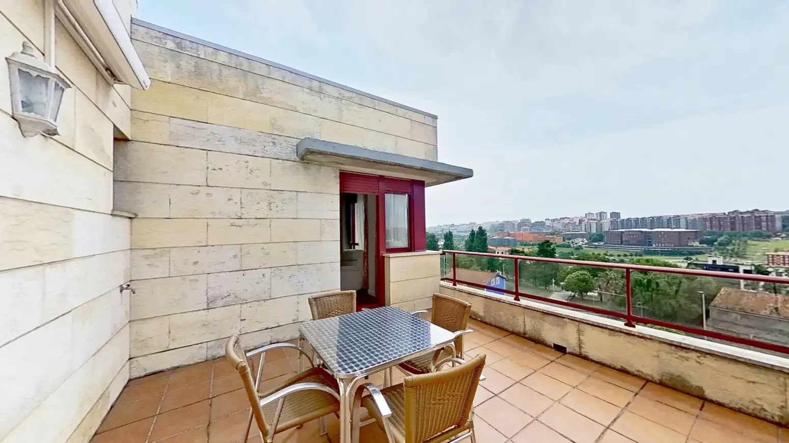 Terraza de Ático en venta en Santander con Calefacción, Jardín privado y Parquet