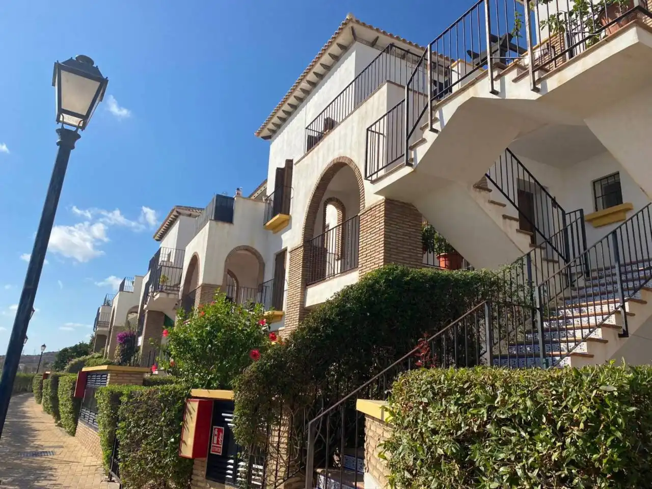 Außenansicht von Wohnung zur Miete in Vera mit Klimaanlage, Terrasse und Gemeinschaftspool