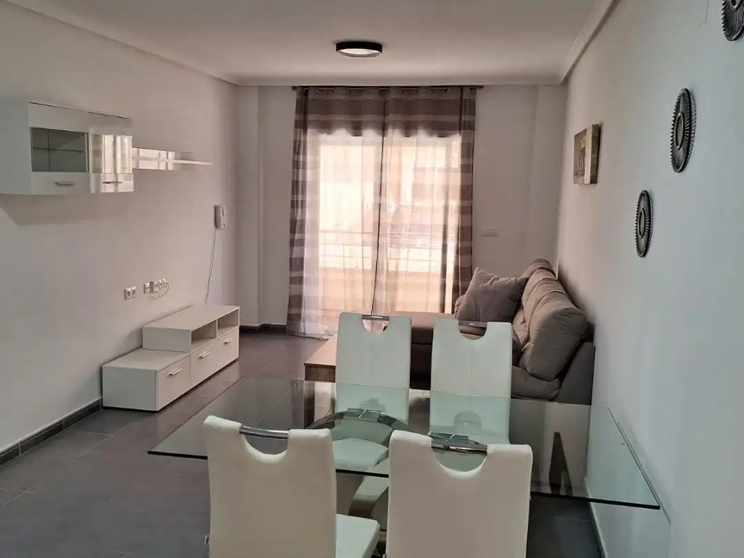 Living room of Flat for rent in Almoradí  with Air Conditioner, Heating and Terrace