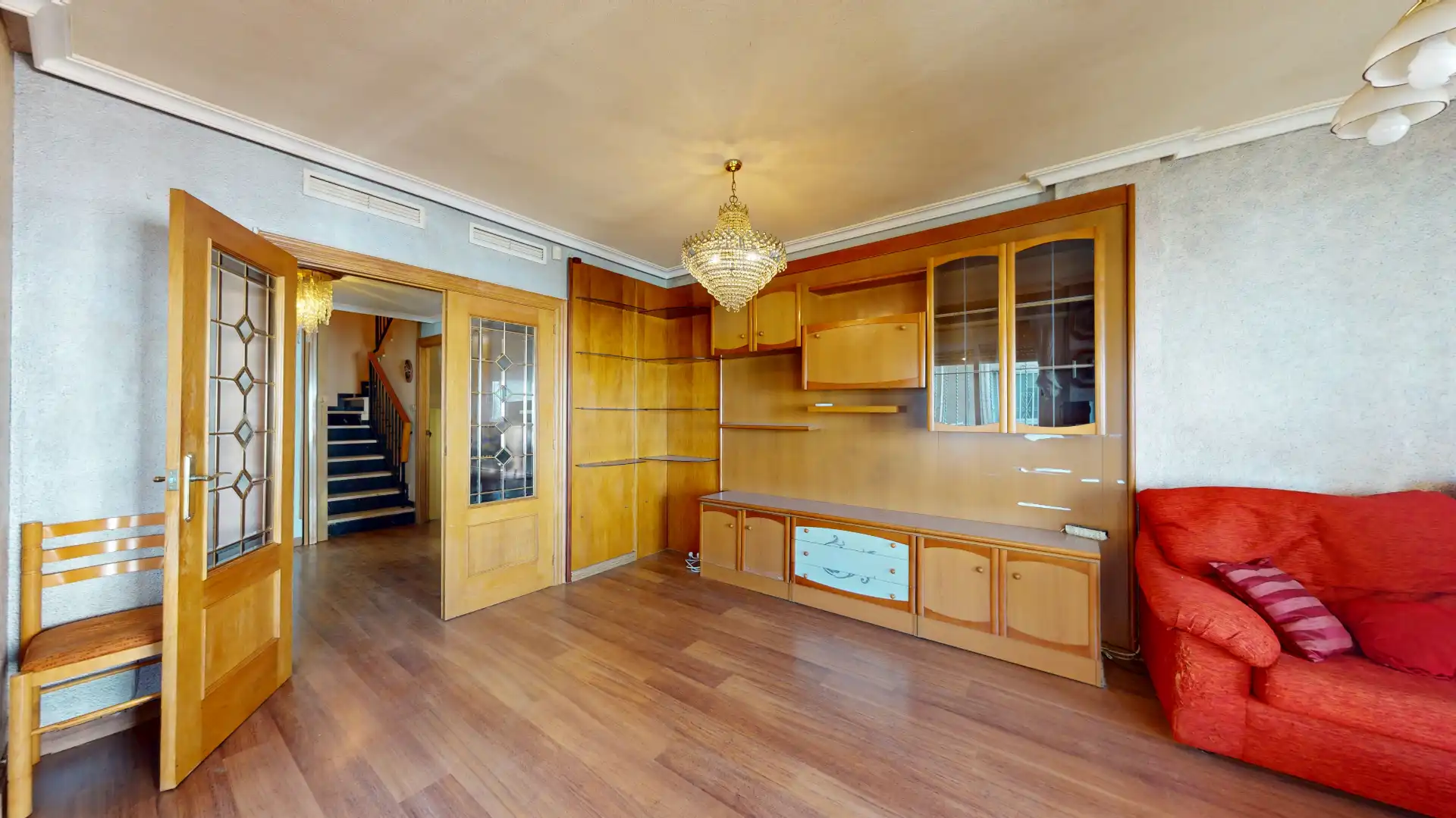 Sala de estar de Casa adosada en venta en Elda con Aire acondicionado, Terraza y Trastero