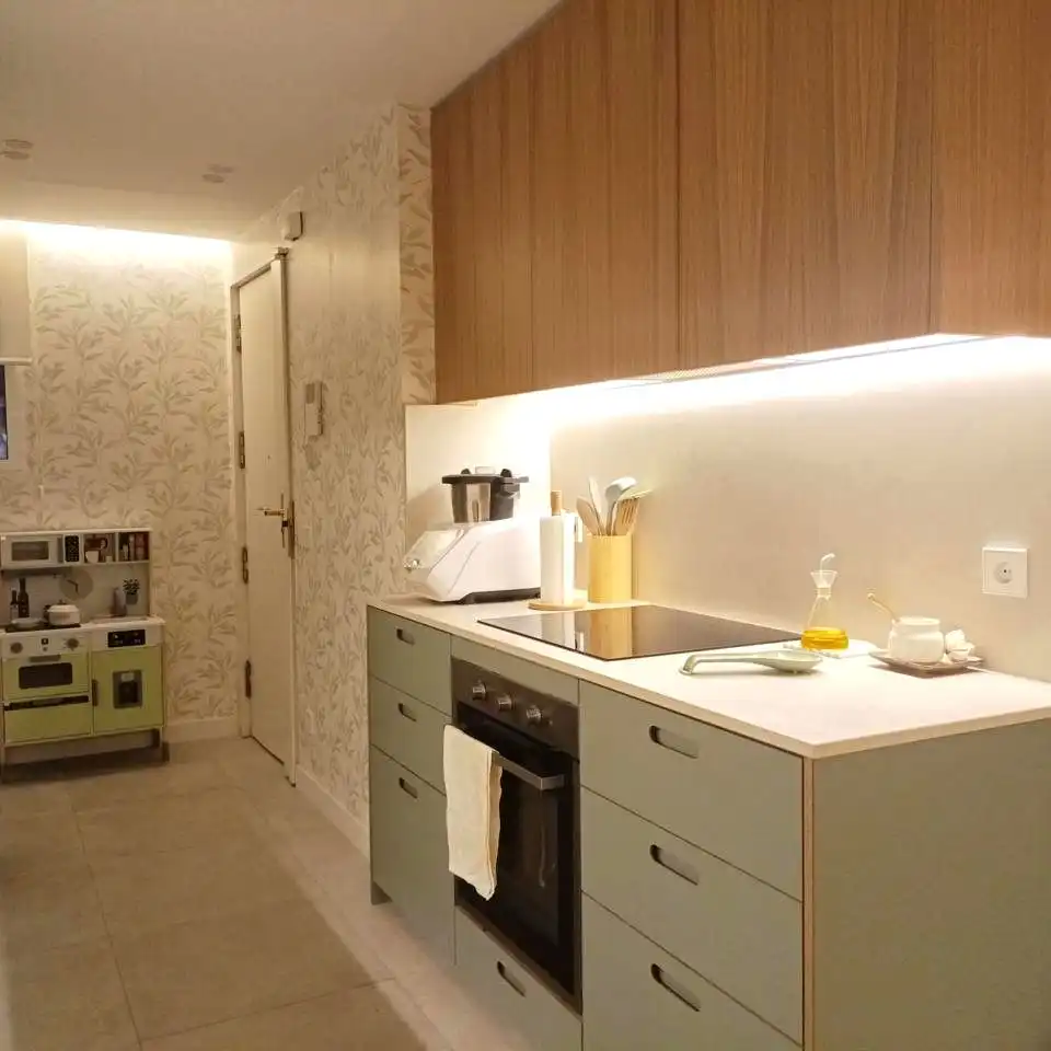 Küche von Wohnung zur Miete in Madrid mit Klimaanlage, Heizung und Terrasse