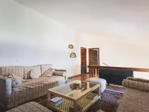 Sala d'estar de Finca rústica en venda en Badajoz amb Jardí privat, Terrassa i Piscina
