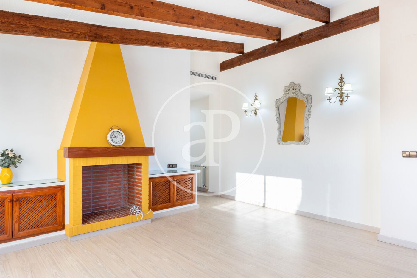 Living room of Attic to rent in  Valencia Capital  with Air Conditioner, Heating and Terrace