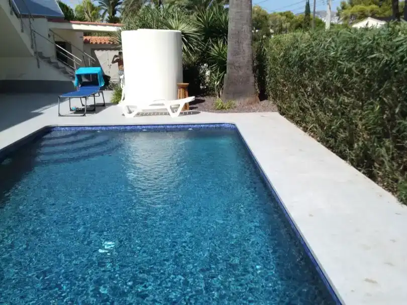 Swimming pool of Flat for rent in Moraira  with Air Conditioner, Storage room and Swimming Pool