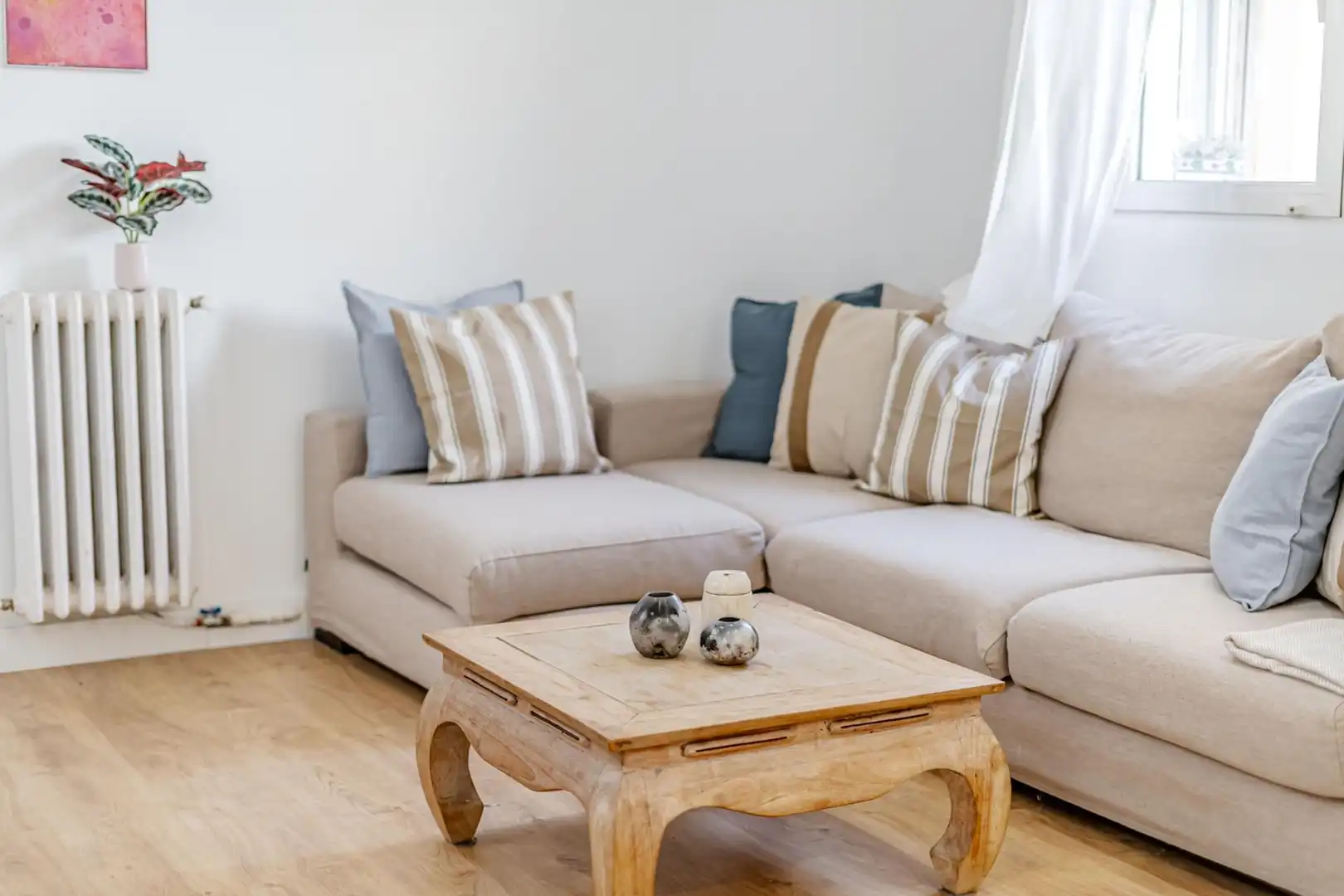Living room of Flat for sale in Madrid  with Heating