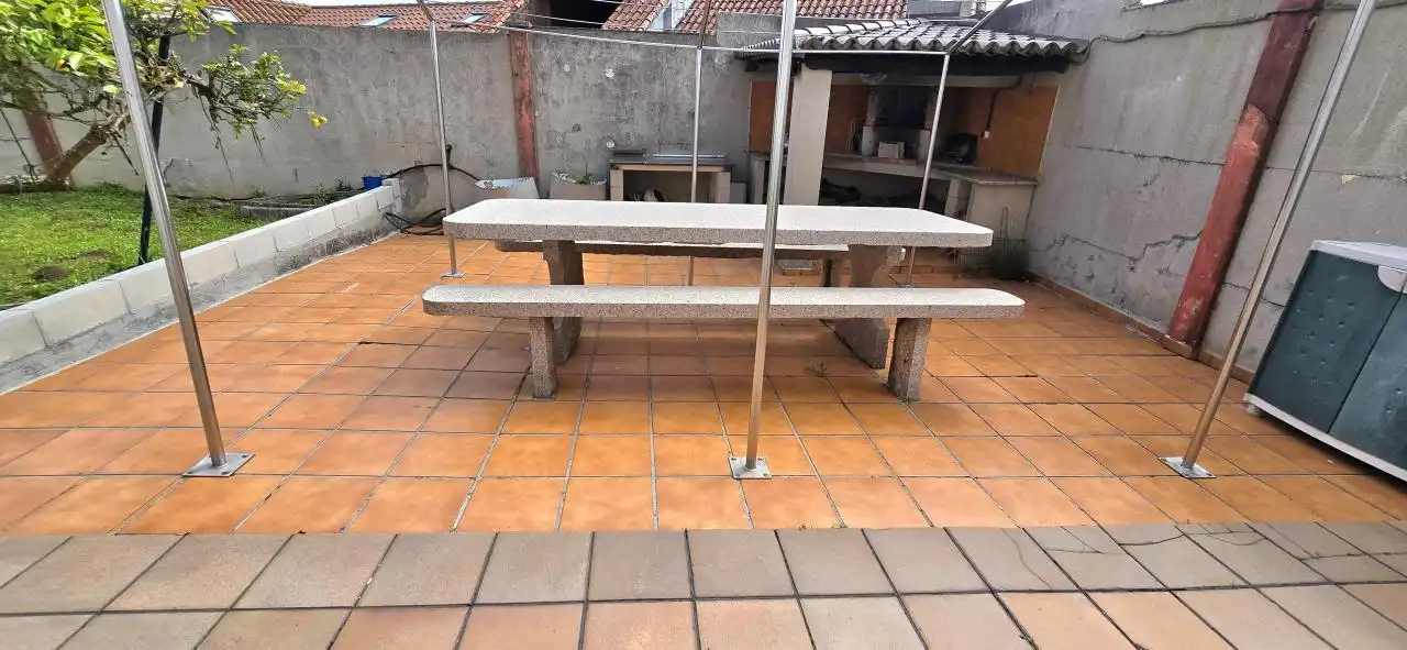 Terrassa de Casa o xalet en venda en Vilagarcía de Arousa amb Calefacció, Jardí privat i Terrassa
