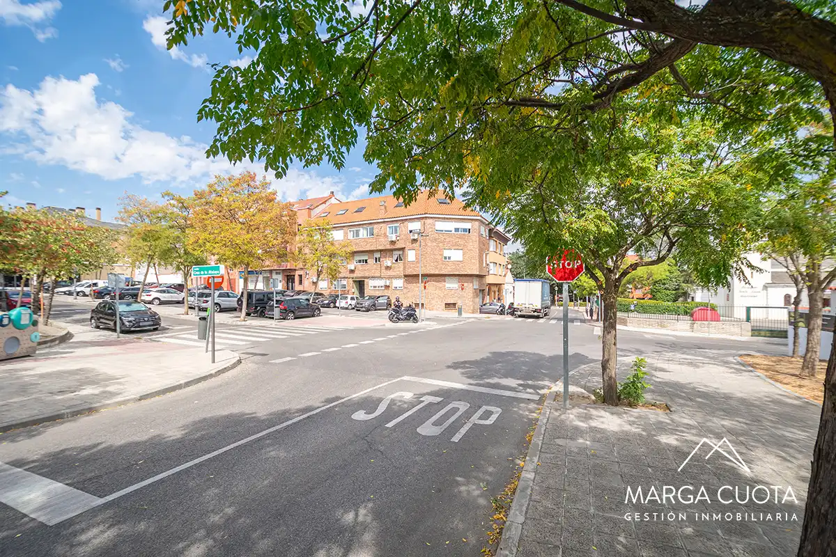 Außenansicht von Dachboden zur Miete in Pozuelo de Alarcón mit Klimaanlage, Heizung und Möbliert