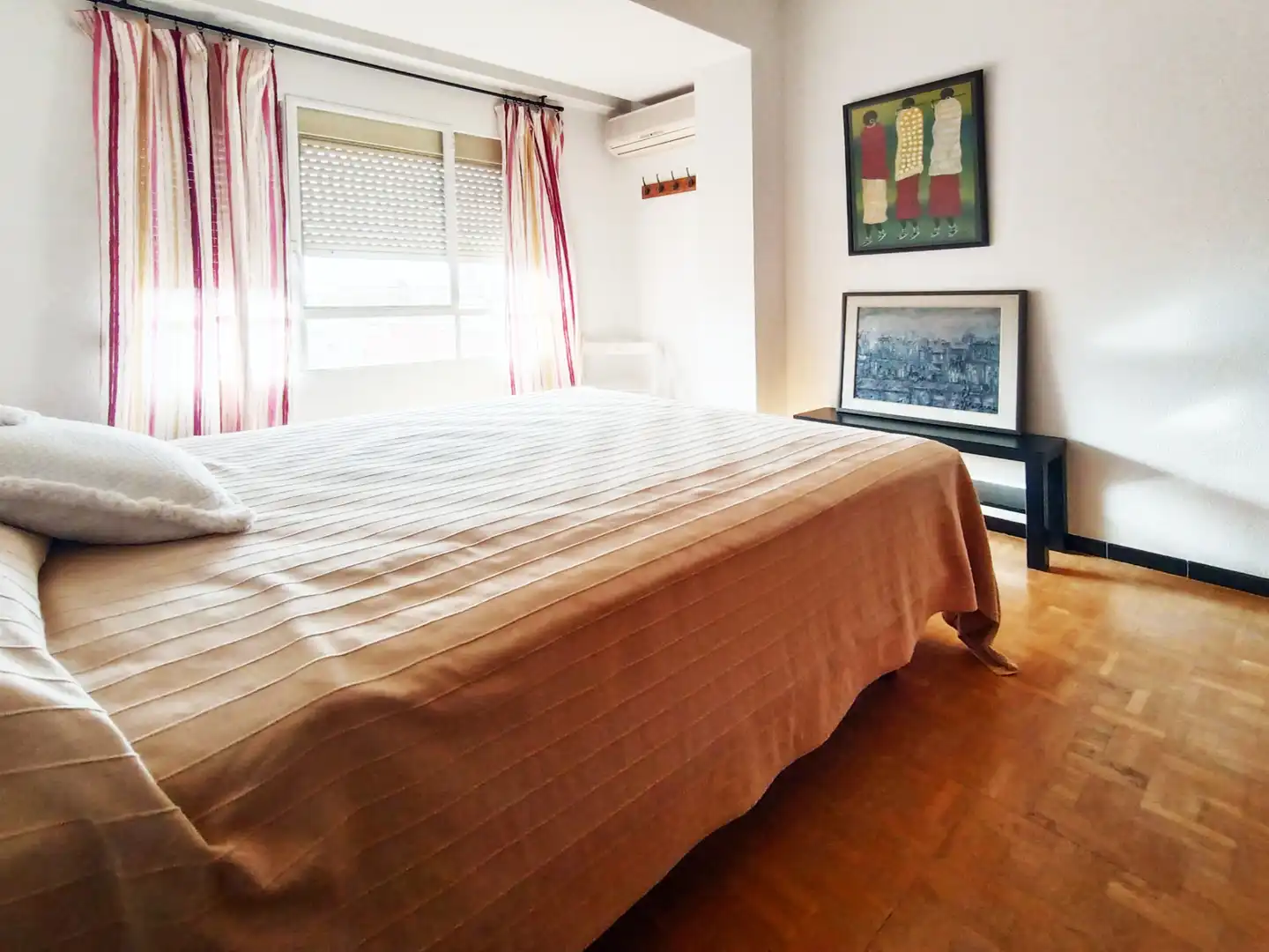 Schlafzimmer von Wohnung zum Verkauf in  Palma de Mallorca mit Klimaanlage, Parkett und Abstellraum