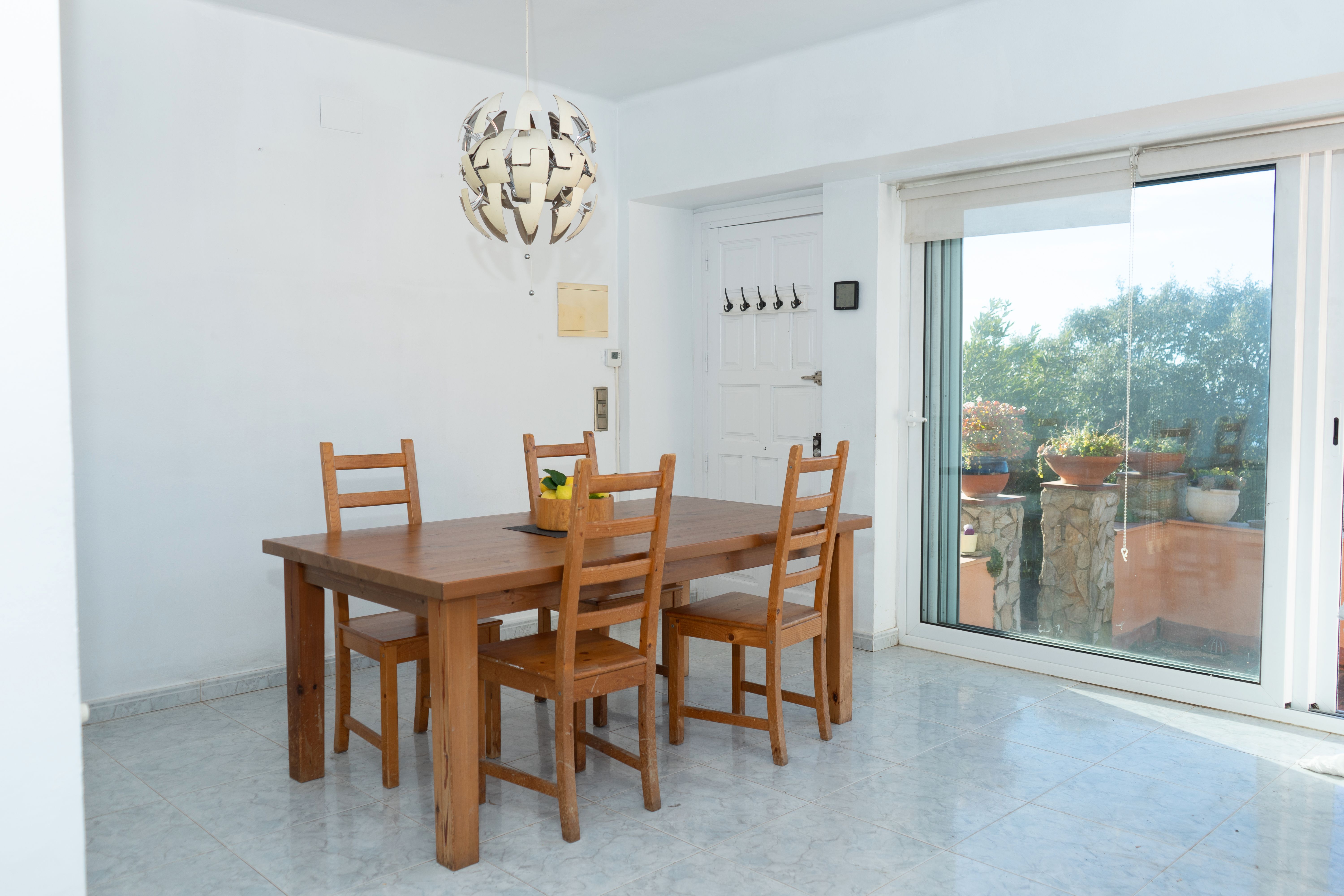 Comedor de Casa adosada en venta en Lloret de Mar con Jardín privado y Piscina comunitaria