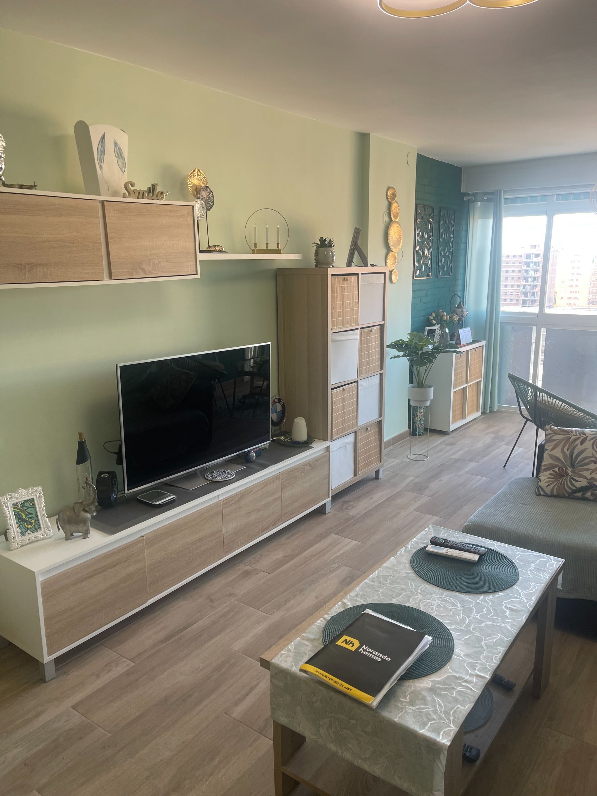 Living room of Flat to rent in Málaga Capital  with Air Conditioner and Heating