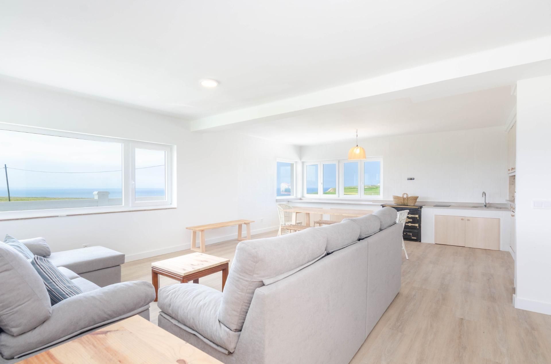 Sala de estar de Casa o chalet en venta en Gozón con Calefacción, Jardín privado y Terraza