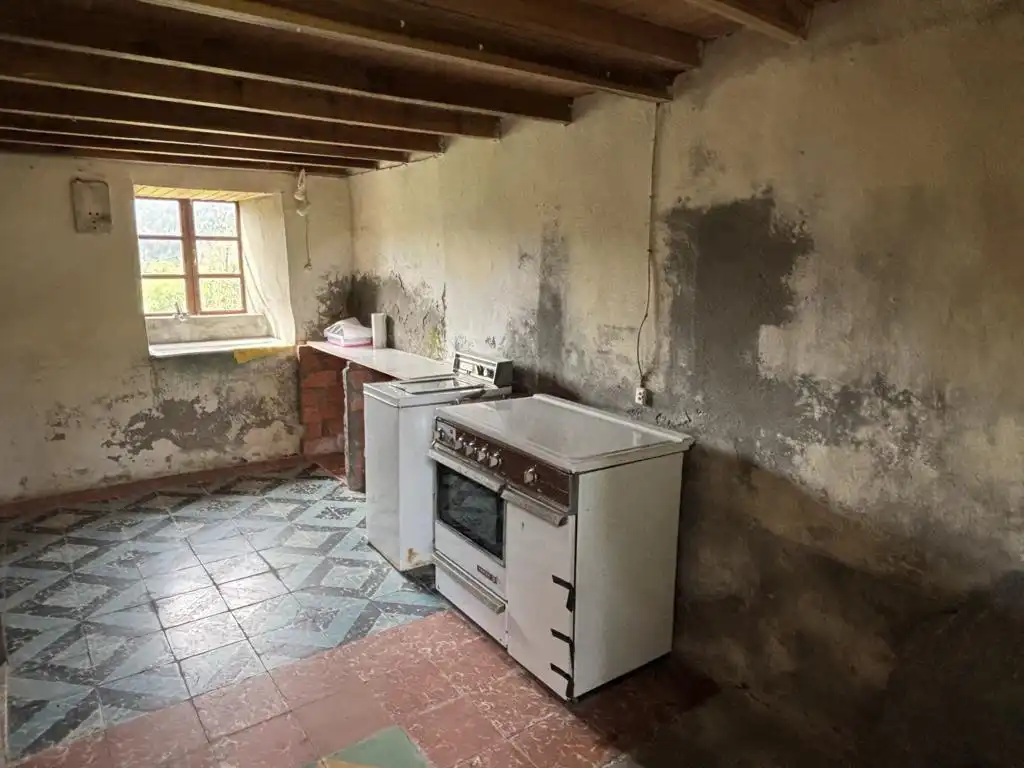 Cuina de Casa o xalet en venda en Ortigueira amb Jardí privat i Balcó