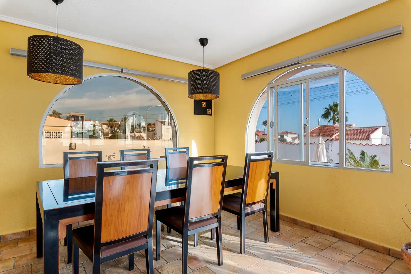 Comedor de Casa o chalet en venta en Rojales con Aire acondicionado, Jardín privado y Terraza