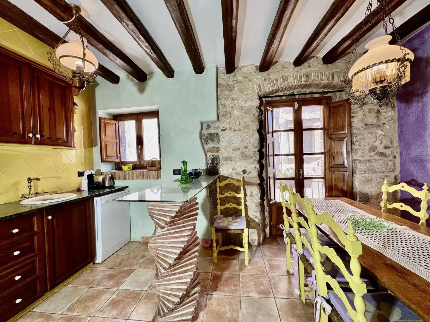 Cuina de Casa o xalet en venda en Torroella de Montgrí amb Calefacció i Terrassa