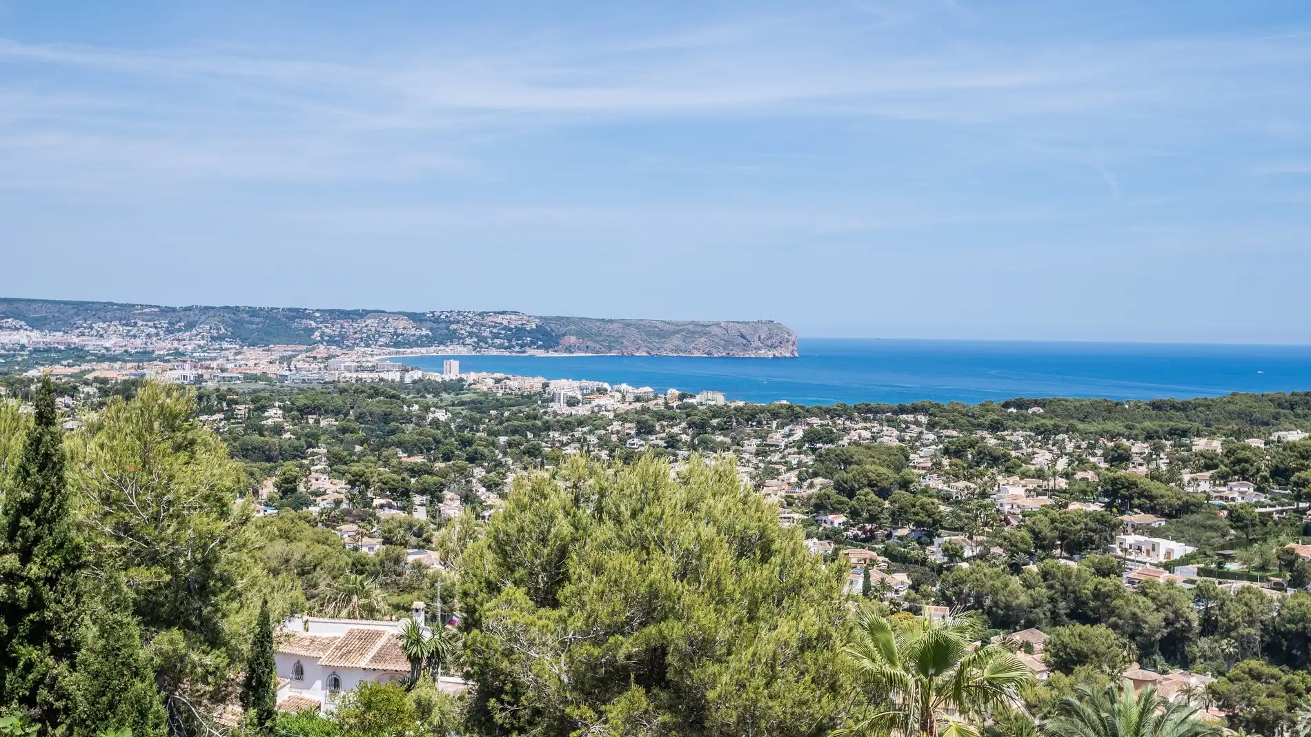 Vista exterior de Casa o chalet en venta en Jávea / Xàbia con Aire acondicionado, Calefacción y Jardín privado