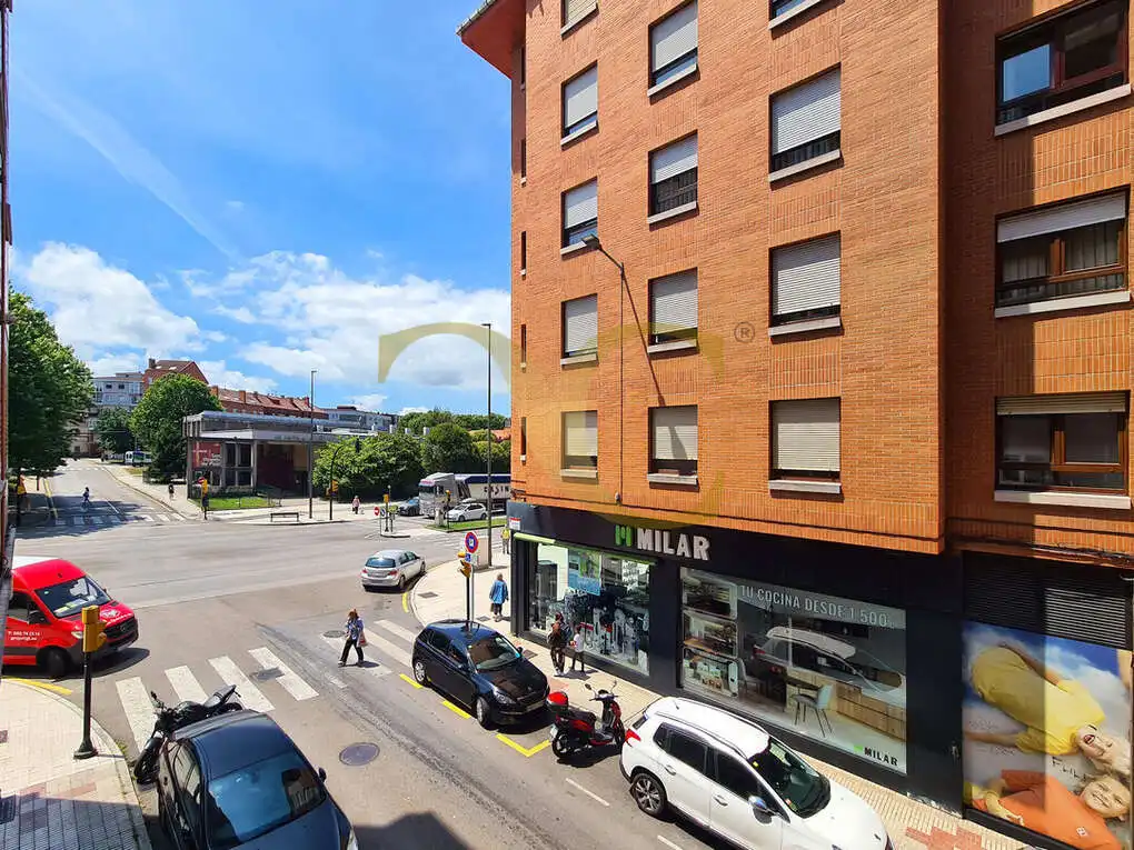 Exterior view of Flat for sale in Gijón   with Heating